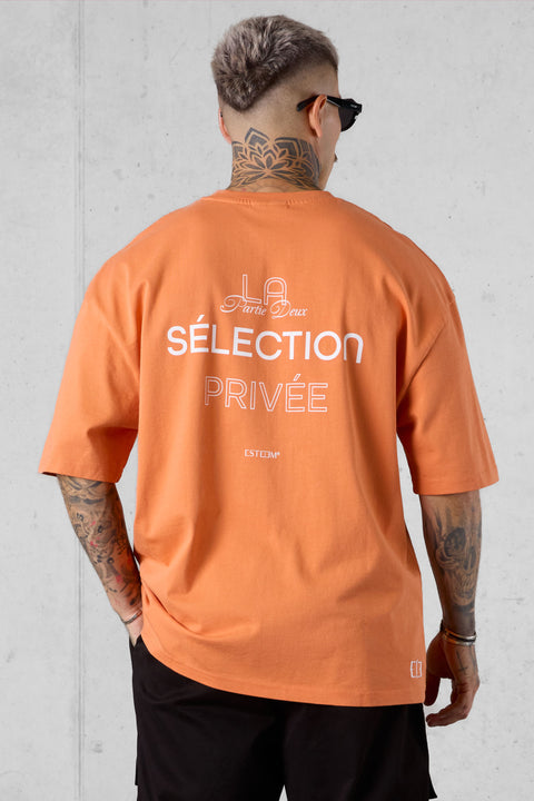 DUSTYORANGE SÉLECTION PRIVÉE OVERSIZED TEE