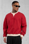 LAVARED APPLIQUÉ OVERSIZED SWEATER