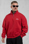 LAVARED SIGNATURE OVERSIZED HALFZIP SWEATER