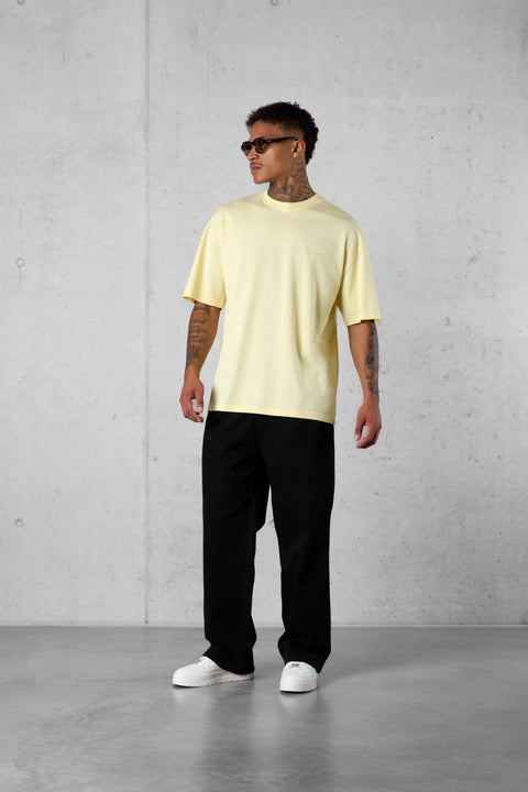 PASTELYELLOW ESSENTIAL OVERSIZED TEE