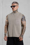 VINTAGE KHAKI OVERSIZED TANK TEE