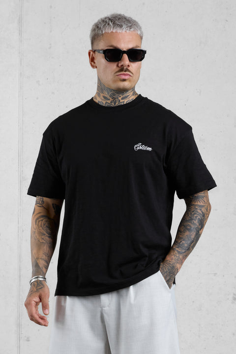 BLACK SIGNATURE REGULAR TEE