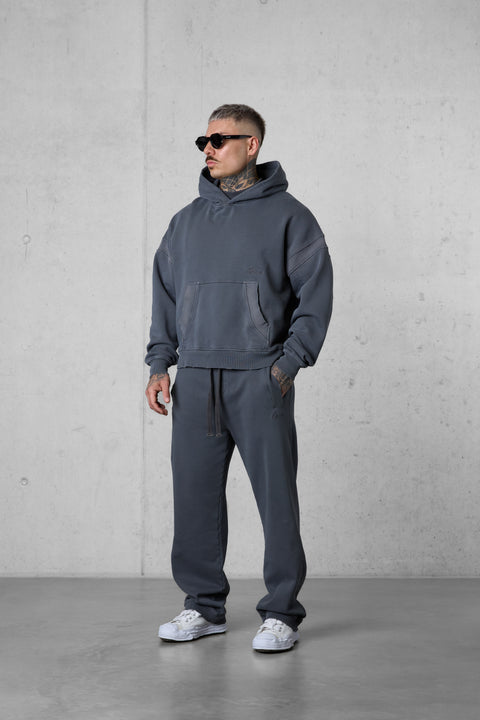 AGED GRAPHITE OVERSIZED HOODIE
