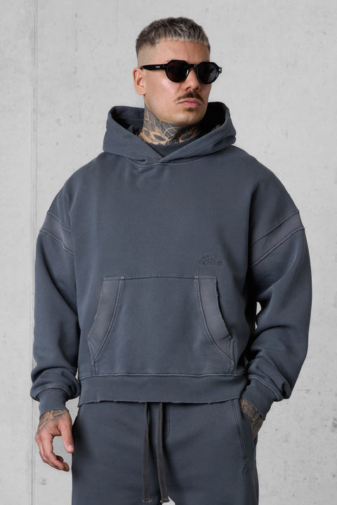 AGED GRAPHITE OVERSIZED HOODIE