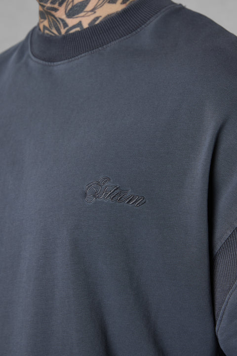 AGED GRAPHITE OVERSIZED TEE