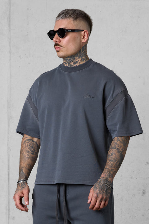 AGED GRAPHITE OVERSIZED TEE