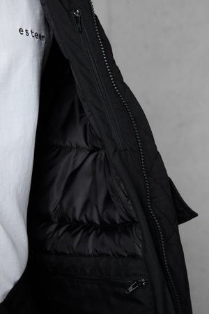 BLACK DIAMOND PUFFER JACKET