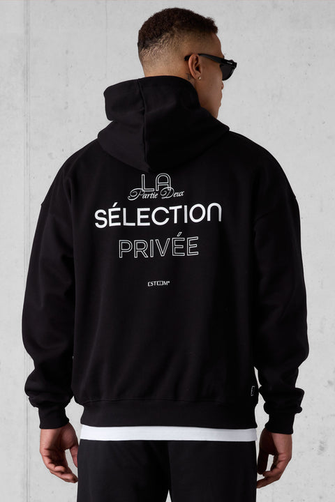BLACK SÉLECTION PRIVÉE OVERSIZED HOODIE