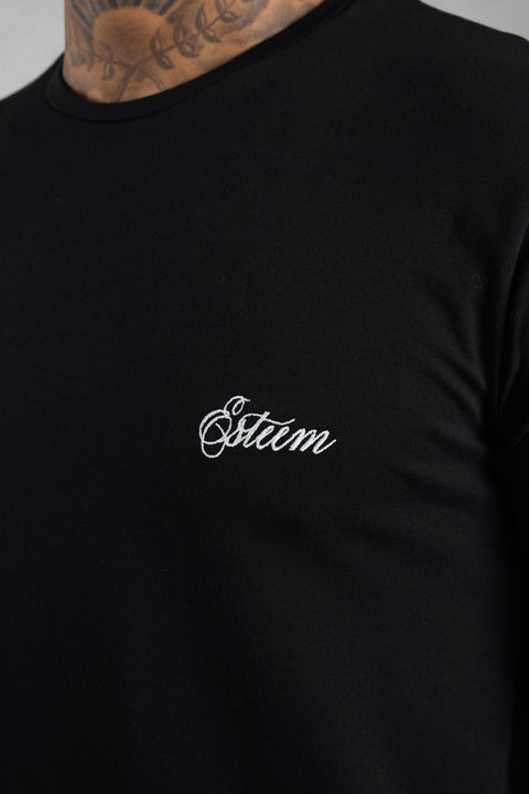 BLACK SIGNATURE TEE