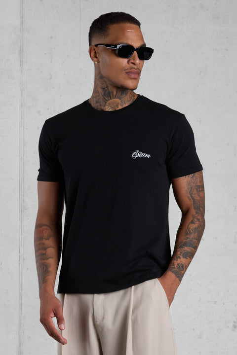 BLACK SIGNATURE TEE
