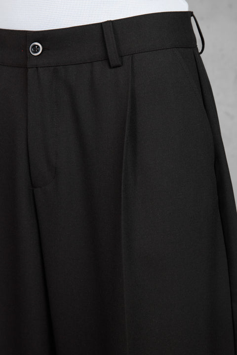 BROWN BARREL PANTS