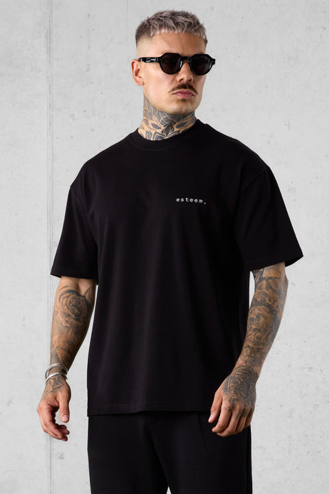 BLACK TYPEWRITER REGULAR TEE