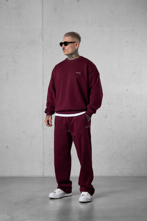 CABERNET DISCREET OVERSIZED SWEATER