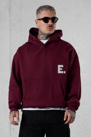 CABERNET E. STATEMENT OVERSIZED HOODIE