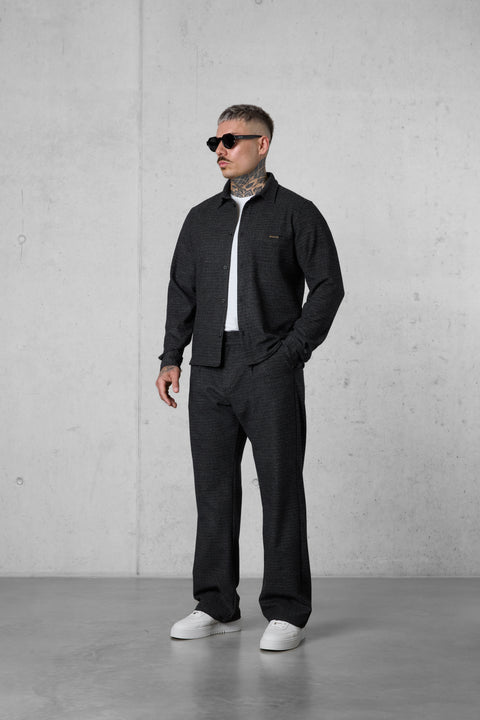 DARKBLUE VINTAGE WIDE TAILORED PANTS