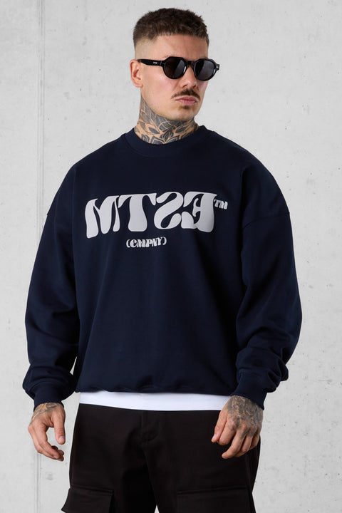 DARKSAPPHIRE CMPNY OVERSIZED SWEATER