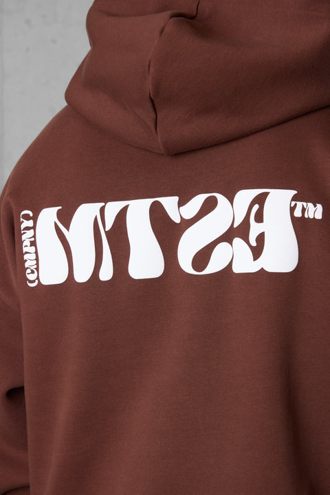 DOWNTOWNBROWN CMPNY OVERSIZED HOODIE