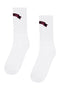 WHITE BANDEROLE SOCKS