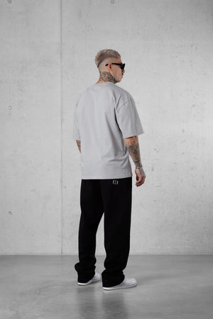 GREY E. STATEMENT OVERSIZED TEE