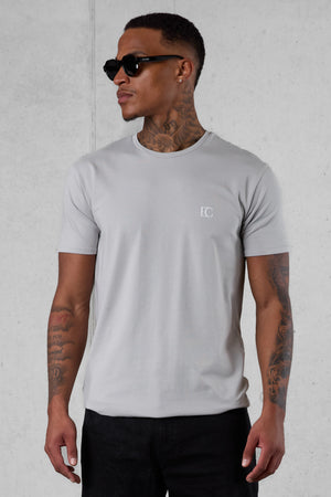 GREY EC LOGO TEE