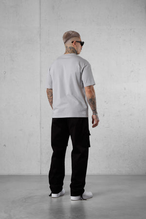 GREY SIGNATURE REGULAR TEE