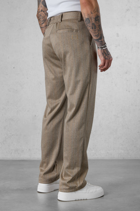 LIGHTBROWN ICON TAILORED PANTS