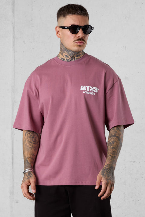 MAUVEROSE CMPNY OVERSIZED TEE