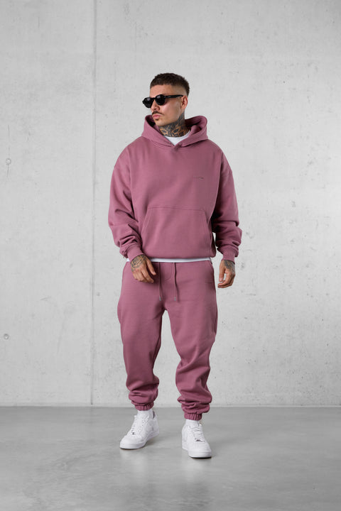 MAUVEROSE ESSENTIAL OVERSIZED HOODIE