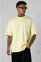 PASTELYELLOW ESSENTIAL OVERSIZED TEE