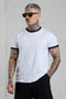 WHITE CONTRAST TEE