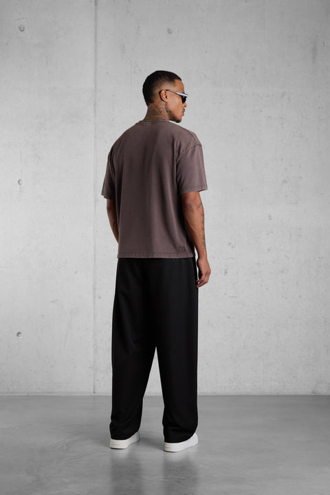 VINTAGE BROWN OVERSIZED TEE