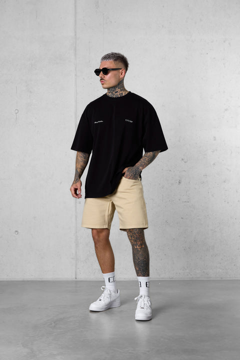 WASHED STONE BASIC JEANSSHORTS