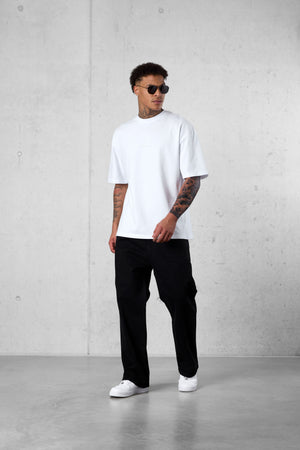 WHITE LABEL OVERSIZED TEE